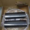 Drum Lampshade Set of 2, Lamp Shades for Table Lamps Floor Lamp, 13" Top X 13" Bottom X 10" High Black Large Line Fabric Lamp Shades, Easy Assembly Replacement Lampshades