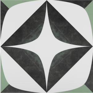 Alow Green Peel and Stick Floor Tile Waterproof, 10pcs Vinyl Flooring 11.6inX11.6in, Peel and Stick Flooring Suit for Bathroom,RV,Kitchen