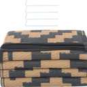 6x9FT Black Brown Outdoor Carpet, Large Camping Mat, Reversible Plastic Woven Lawn Mats Suitable for Patios, Decks, Benches, Picnics, and Other Outside Spaces