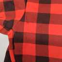 Plaid Dog Hoodie Sweatshirt Sweater for Large Dogs Cat Puppy Clothes Coat Warm and Soft(L)