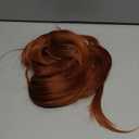 Long Ginger Wig with Bangs for Women,4x4 Realistic Scalp, Free Parting, Layered Hairstyle Synthetic Heat Resistant for Daily Party Use 26 inch