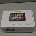 Capapro 7" HD Portable Carplay Wireless Touch Screen Double Din Car Stereo Compatible Apple Carplay and Android Auto with GPS Navigation, Voice Control, Mirror Link, Bluetooth