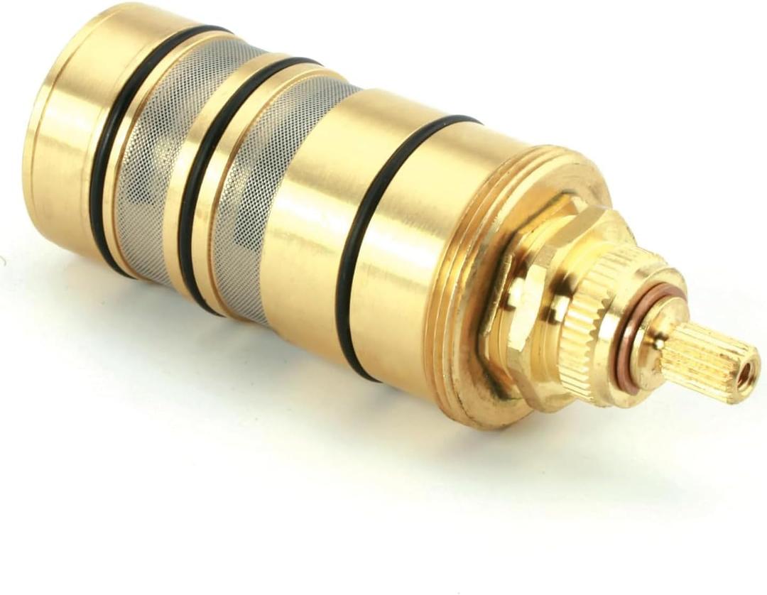 Replacement MOEN 130156 Thermostatic Cartridge Shower Valves, 3/4" Inch Moen Shower Cartridge, Compatible with California & Watermark Faucets CART-TH