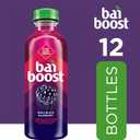 Bai Boost Buka Black Raspberry, Antioxidant Infused Beverage, 18 fl oz bottle (Pack of 12) (EXP 03/17/26)