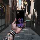 2 x Cool iPhone 11 Case for Boys Men,Cartoon Street Fashion Shockproof Protection TPU Camera Protection Designer Case for iPhone 11 Purple