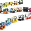 Thomas & Friends Toy Trains MINIS 20 Pack of Miniature Push-Along Engines & Railway Vehicles for Pretend Play Preschool Kids Ages 3+ Years (Amazon Exclusive)