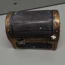 Galdor's Guild Mimic Chest Dice Storage Box | Free Lock & Key | Compatible with Dungeons & Dragons Players, Dungeon Master/DM RPG Gaming | Holder Vault Case | Holds 6 Polyhedral Sets (Large)