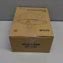 Cat Water Fountain Stainless Steel 108oz/3.2L, APAUK Automatic Pet Fountain Dog Water Dispenser with Water Level Window, Quiet Cat Fountain for Drinking, Inside with Replacement(1 Filter&1 Sponge) (Silver)