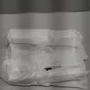 PS5/Slim/Pro Horizontal Stand with Cooling Fan & Charger for Original & Edge Controllers, Scalable Design PS5 Accessories Base with EVA Foams for All PS 5 Disc & Digital, PS 5 Sideways Stand White