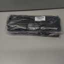 2 x Della Gao Insulated Lunch Bag for Women Men, Waterproof Small Lunch Tote Lunch Box, Reusable Lunch Bags for Work, Party, Travel and Picnic (Black)