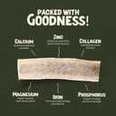 Heartland Whole Elk Antlers for Dogs (45, 2-Pack)  Long-Lasting, Odorless Dental Chews for Small Breed Aggressive Chewers  USA Sourced, Natural Antler Bones to Reduce Tartar & Curb Boredom