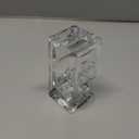 Amazing Abby - Tanya - Acrylic Tape Dispenser (1-Pack), Plastic Label Roll Holder, Clear Sticker Organizer, Perfect Office Desktop Storage Solution for Tapes, Labels, Stickers, and More