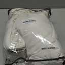 Linen Curtains 90 Inches Long Pinch Pleated for Living Room Bedroom 2 Panels Set Light Filtering Semi Sheer Pinch Pleat Hooks Rings Back Tab Memory Trained Cream Ivory Window Drapes 90 Inch Length (Natural)