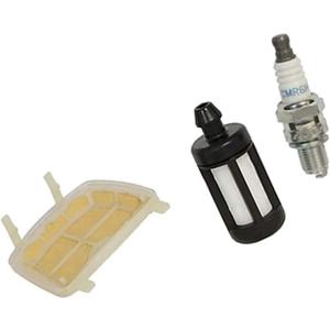 Air Filter Service Fuel Filter and Spark plug Kit Lawn Mower Replacement Parts Set fit for Stihl MS171, MS181 and MS211 Chainsaw Models