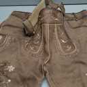 Lederhosen Store | Oktoberfest Bavarian Short Lederhosen Men | Traditional Authentic German Outfit 50