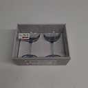 Tabletops Gallery 2 Piece Coupe Glass Set - Blue, 2 pc