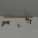 Moen YB8424BG Weymouth 24-Inch Single Towel Bar, Brushed Gold