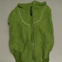 BRKURLEG Dog Sweater Warm Soft Fleece Dogs Sweaters, Turtleneck Sweatshirt for Small Medium Large Dogs, Dog Winter Coat, Christmas Pet Jacket with Zipper Cold Weather Coat (Green, S)