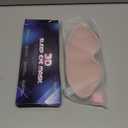 Sleep Mask for Women Eyelash Extension, Eye Mask for Lash Extensions No Pressure 3D Contoured Lash Extension Sleep Mask, Block Out Light Sleep Protector Eye Shade Cover for Travel Yoga Nap