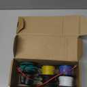 NAOEVO 16 Gauge Wire 60ft, 16 AWG Wire 6 Colors 10ft Each Spool, Flexible Silicone Tinned Copper Electrical Cable, Wiring kit for Breadboard/Automotive/DIY/Battery, 200