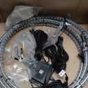 4pcs 17.5 inch Double Row Wheel Lights for Truck/Car/ATV/UTV, Dancing Chasing Color, LED Rim Wheel Ring Lights W/Turn Signal and Braking Function Controlled by Remote and App