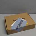 Ryuwanku Bathroom Faucet Brushed Nickel Modern Waterfall Bathroom Sink Faucet with Single Handle Suitable for 1 or 3 Holes,Supply Deck Plate and Hose