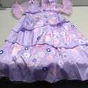 Princess Costume Dress for Girls Birthday Halloween Party Dress Up with Accessories (5-6 Years, Lm03)