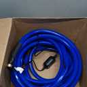 HIRALIY 50FT Heated Water Hose for RV, with Temperature Sensor, Save Energy, Water Line Freeze Protection, 5/8" ID, for Garden, RV Accessories, Livestock, Mountain Cabin