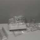 EASPACE 10-Pack Clear Fridge Organizer Bins with Lids & Drainage Holes, Stackable Container Set, BPA-Free Plastic Refrigerator Storage Containers for Food, Fruits, Vegetables, Meats (Multi-Purpose)