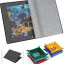 Becko US 1500 Piece Jigsaw Puzzle Board with 6 Trays & Cover, Foldable Puzzle Mat with Auxiliary Lines for Puzzle Storage Saver, Lightweight & Portable, for 1500 1000 750 500 Pieces Jigsaws Puzzles