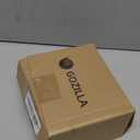 GOZILLA Reptile Heat Lamp, Turtle Lamp with 50W UVA/UVB Turtle Light Bulb, 360Rotatable Clip Reptiles Basking Light for Amphibian and Reptile Tanks, Terrariums, Cages.(Black)