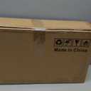 2Pack Expandable Pull Out Cabinet Organizer 21"Deep with Raising Pad for Framed Cabinets, Upgrade 3 Slide Rails Slide Out Drawers, Roll Out Shelves Adhesive,Adjustable Width 12.05"-20.4"Black