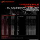 A-Premium CV Axle Shaft Assembly Compatible with Ford Focus 2000-2011, 2.0L 2.3L, Automatic Transmission Only, Front Right Passenger Side, Replace# 5S4Z3B436BA