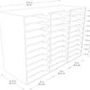 Pacon Classroom Keepers 30-Slot Mailbox, Blue (001318)