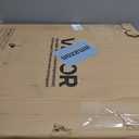 Alpcour Heated Reclining Stadium Seat for Bleachers Wide Bleacher Chair with Back Support and Cushion, Armrests, Side Pockets, & Hook Stadium Seats Chairs for Camping, Kayak, Paddle Board & More (Black) Size: 21" Wide