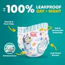 Easy Ups Girls & Boys Potty Training Pants, Size 5T-6T, 15 Count, Bluey Absorbent Training Underwear, Up to 100% Leakproof Day and Night, Hypoallergenic (Packaging May Vary)