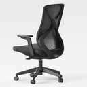 Ergonomic Office Chair Seat Depth Adjustable, Home Office Desk Chair with 3D Armrest, Mesh Office Chairs with Tilt Recline Lock,Thickened Soft Cushion, SGS Certified Gas Lift for Long Hours(Black)