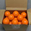 36 Pack 2.5 Inch Orange Foam Stress Relief Balls, Squeeze Stress Relief Balls Hand Exercise Sensory Toys for Focus, Therapy, Anxiety and Sensory Play, Great Gift for Kids & Adults