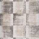RUG BRANCH Cadence 4'x6' (Exact Size: 3'11" x 5'7") Abstract Indoor Area Rug, Brown Beige, Modern - Living Room, Bedroom, Dining Room, and Kitchen