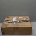 WESTREE Dual Monitor Stand Riser, Wood and Steel Multi-Purpose Desktop Storage Stand for 2 Monitors for Computer, Laptop, Printer, TV, Rustic Brown (Large)