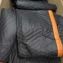 Simpli-Magic Heavy Duty Padded Moving Blankets 72" x 40" 12 Pack Packing Blankets, Furniture Covers for Moving