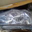AS Headlights Assembly Replacement for 2012 2013 2014 Toyota Camry L/Se/Le/Xle/Hybrid Chrome Housing Amber Reflector Clear Lens Driver and Passenger Side