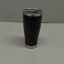 Key West Premium 24oz Stainless Steel Tumbler  Double Wall Vacuum Insulated Travel Mug, Leak-Proof Slider Lid, Hot & Cold Drink Container, BPA-Free with Anti-Slip Base (Black Sand)