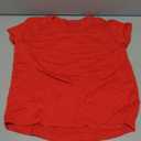 Summer Tops for Women Scoop Neck Basic Tees Short Sleeve Casual T-Shirts Loose Fit size S