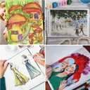 YASNAY Alcohol Markers, 100 Colors Dual Tip Art Marker, Drawing Markers, Coloring Marker for Sketching Adult Coloring