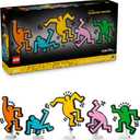 LEGO Art Keith Haring Dancing Figures - Home Decor Building Set for Adults - Wall Art Decor - Gift Idea for Men, Women who Enjoy DIY Arts and Crafts - 31216