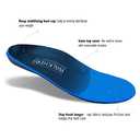 Inserts Relieve Plantar Fasciitis - Flat Feet Insoles Arch Supports, Orthotic Insoles for Foot Pain Arch Pain Reduce Muscle Fatigue Absorb Shock (Mens 6-6 1/2 | Womens 8-8 1/2) (Blue)