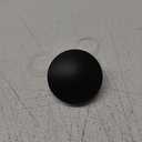 Bathtub Drain Stopper, Pop Up Tub Drain Stopper Plug and Cover, Universal for 1.45 to 1.8in Drain Hole,Replaces Lift & Turn, Tip-Toe or Trip, All Brass Matte Nickel Process, Black