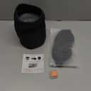 Purroch Advanced Memory Foam Neck Travel Pillow, Neck Pillow Airplane with Eye Mask & Ear Plugs, Designed for The Comfort of Travel & Office, Travel Pillow for Plane, Car, Home, Work Grey