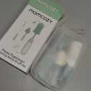 Momcozy Bottle Brush Kit, Innovative Push-Press Design for Better Cleaning - Baby Bottle Cleaner Brush for Baby Bottle, Breast Pumps, Nipples, and More - Can Generate Foam for Better Cleaning, Green